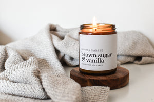 Brown Sugar & Vanilla-WickstockCandleCo
