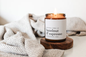 Hazelnut & Espresso-WickstockCandleCo