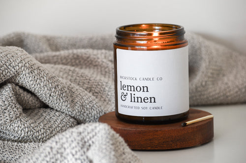 Lemon & Linen-WickstockCandleCo